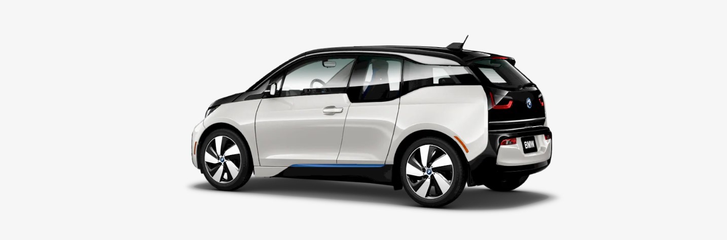 2019 BMW i3 Rear White Exterior 2019 BMW i3 Rear White Exterior
